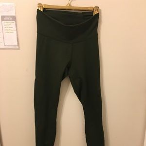 Olive Green Fabletics Leggings size Small